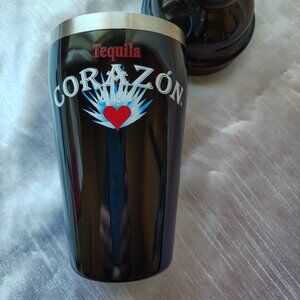 NEW Corazon Tequila De Agave Metal Cocktail Shaker